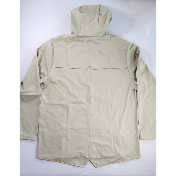 RAINS 12010 Jacket In Cement Size X-Large Unisex - Waterproof - MSRP$110 - NWT - Picture 3 of 7